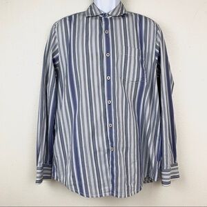 Tommy Hilfiger blue striped shirt size M